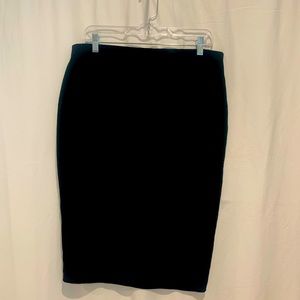 Vince Camuto Velvet Pencil Skirt